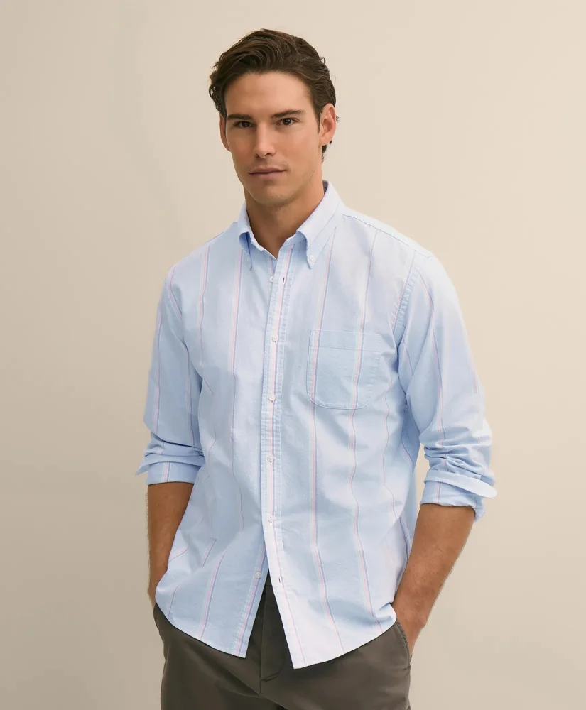Friday Shirt, Oxford Stripe - 1
