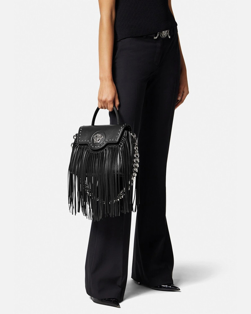 La Medusa Fringed Handbag 6