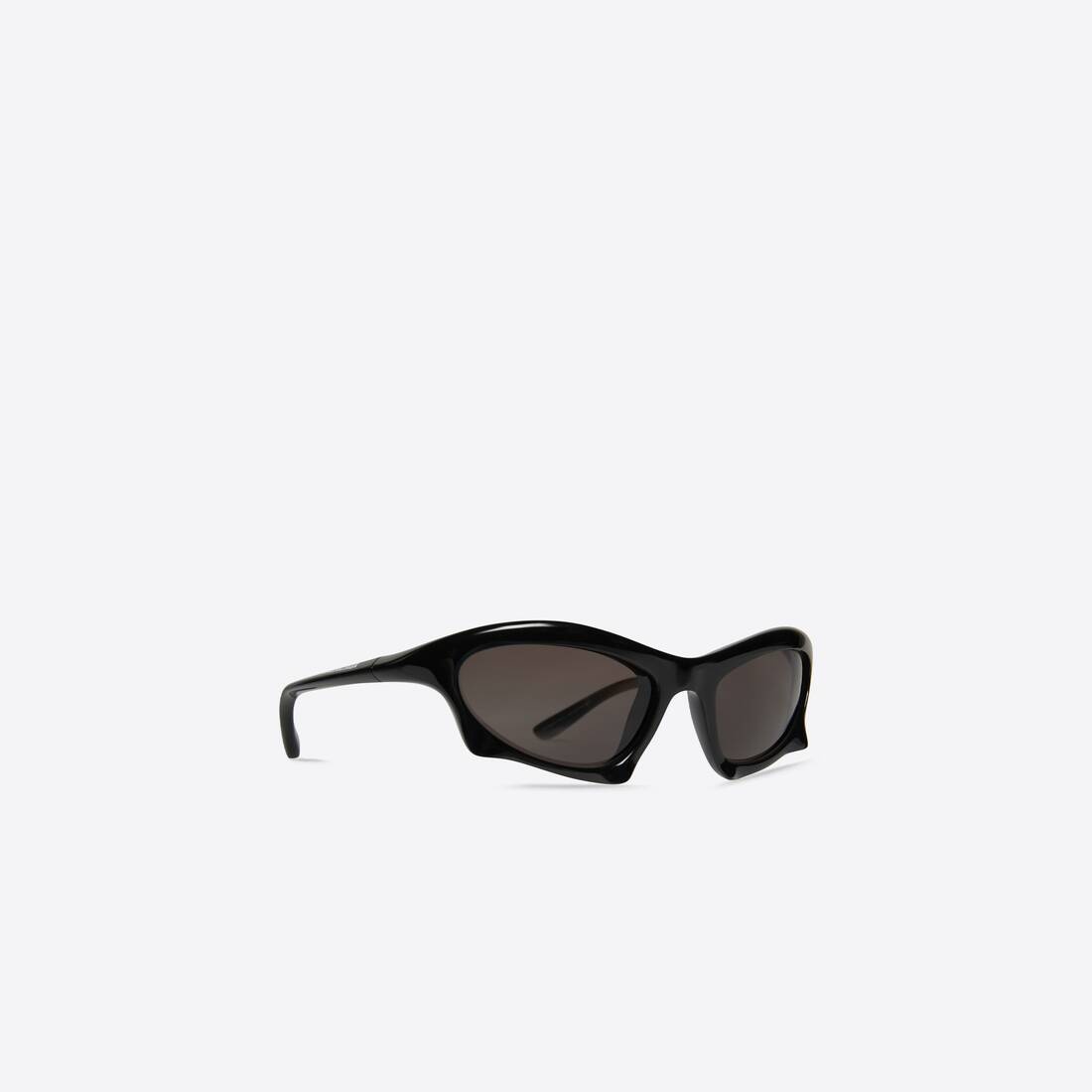 Bat Rectangle Sunglasses in Black - 4