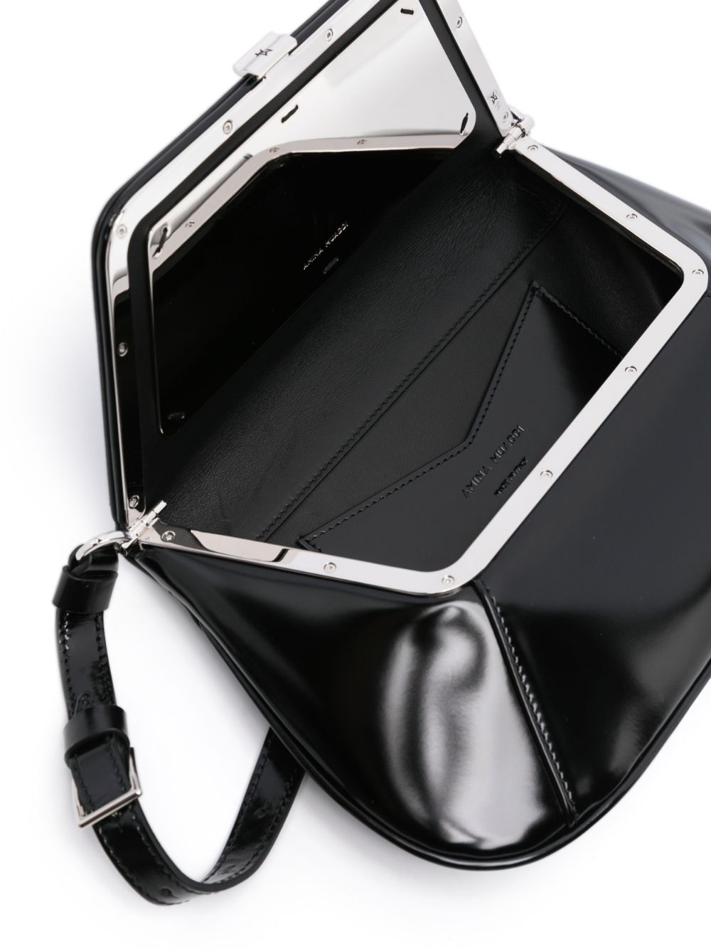 Spazzolato leather shoulder bag - 5