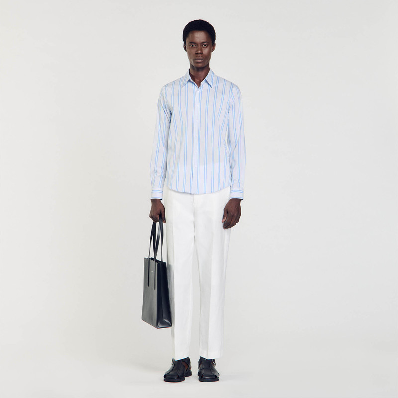 Sandro STRIPED SHIRT outlook