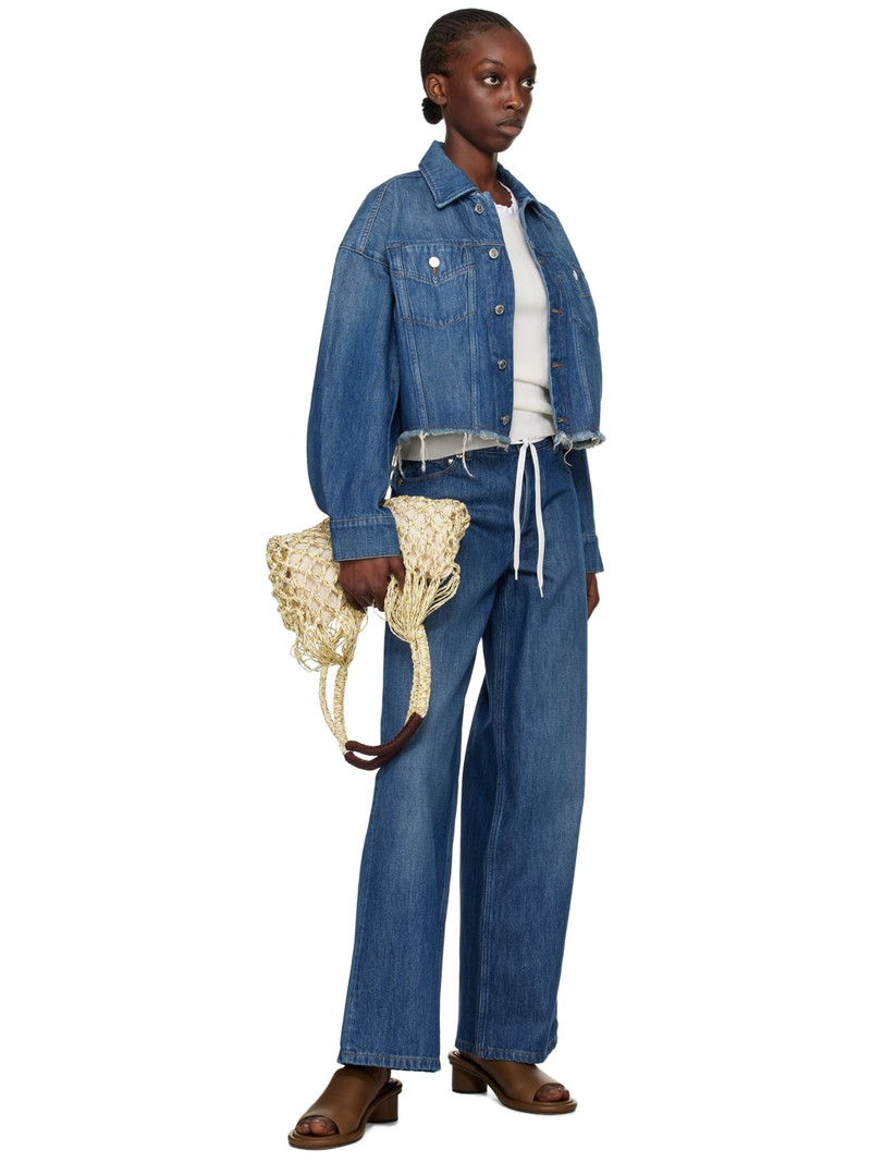 A.P.C. Indigo Natacha Ramsay-Levi Edition 'Madame Santeuil' Jeans outlook