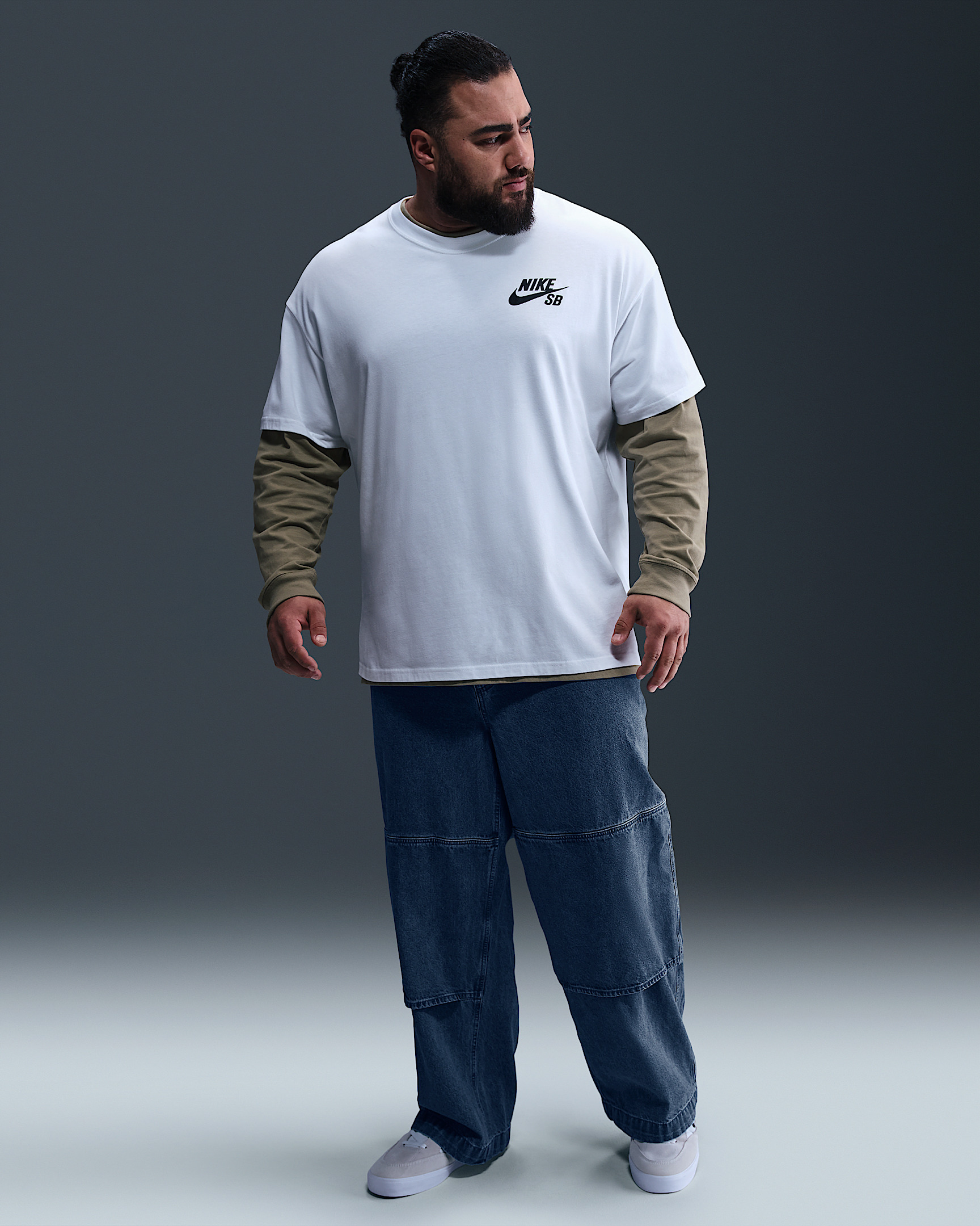 Nike SB Loose Double-Knee Denim Skate Pants - 8