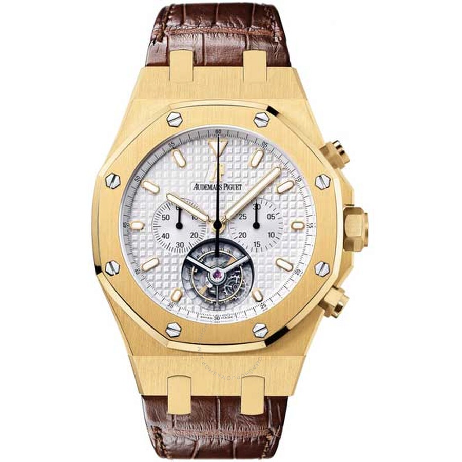 Audemars Piguet Royal Oak Tourbillon Chronograph 18 kt Yellow Gold Men's Watch 25977BA.OO.D088CR.01 - 1