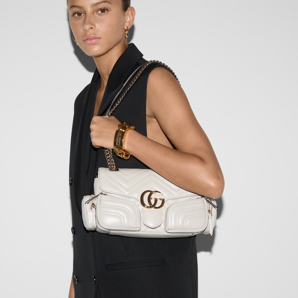 GG Marmont small multi-pocket bag - 3