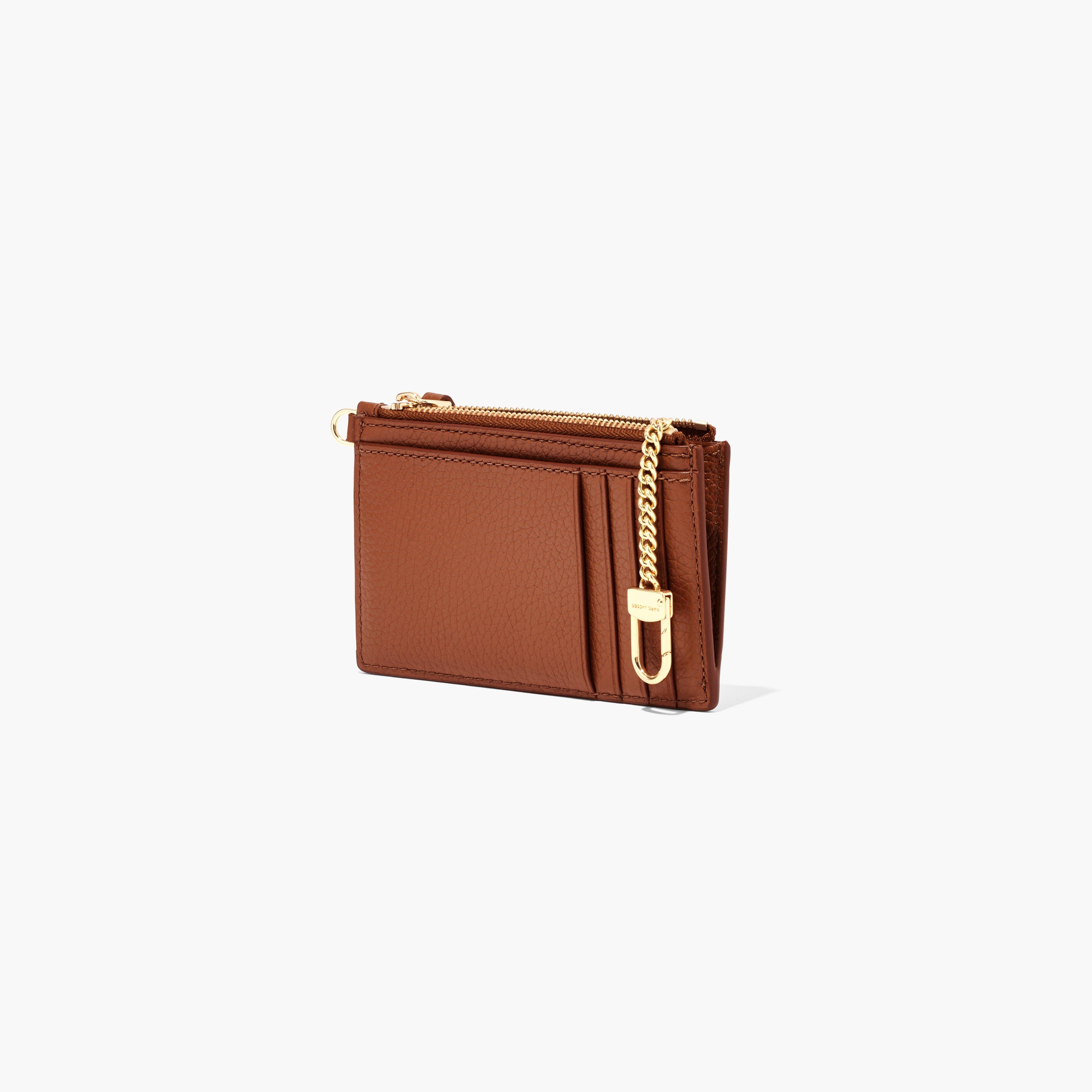 THE LEATHER TOP ZIP WRISTLET - 2