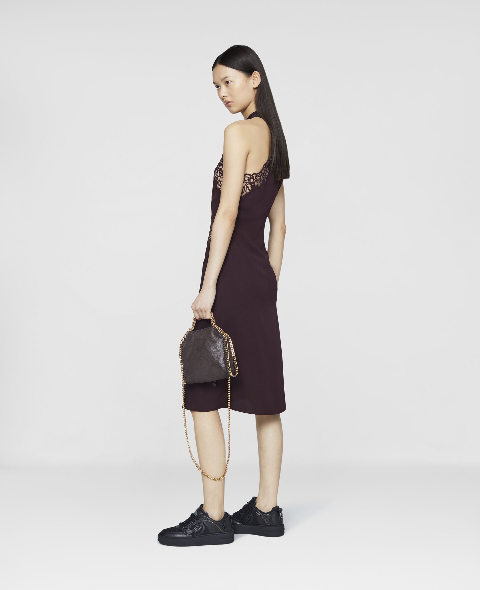 Halterneck Lace Dress - 3