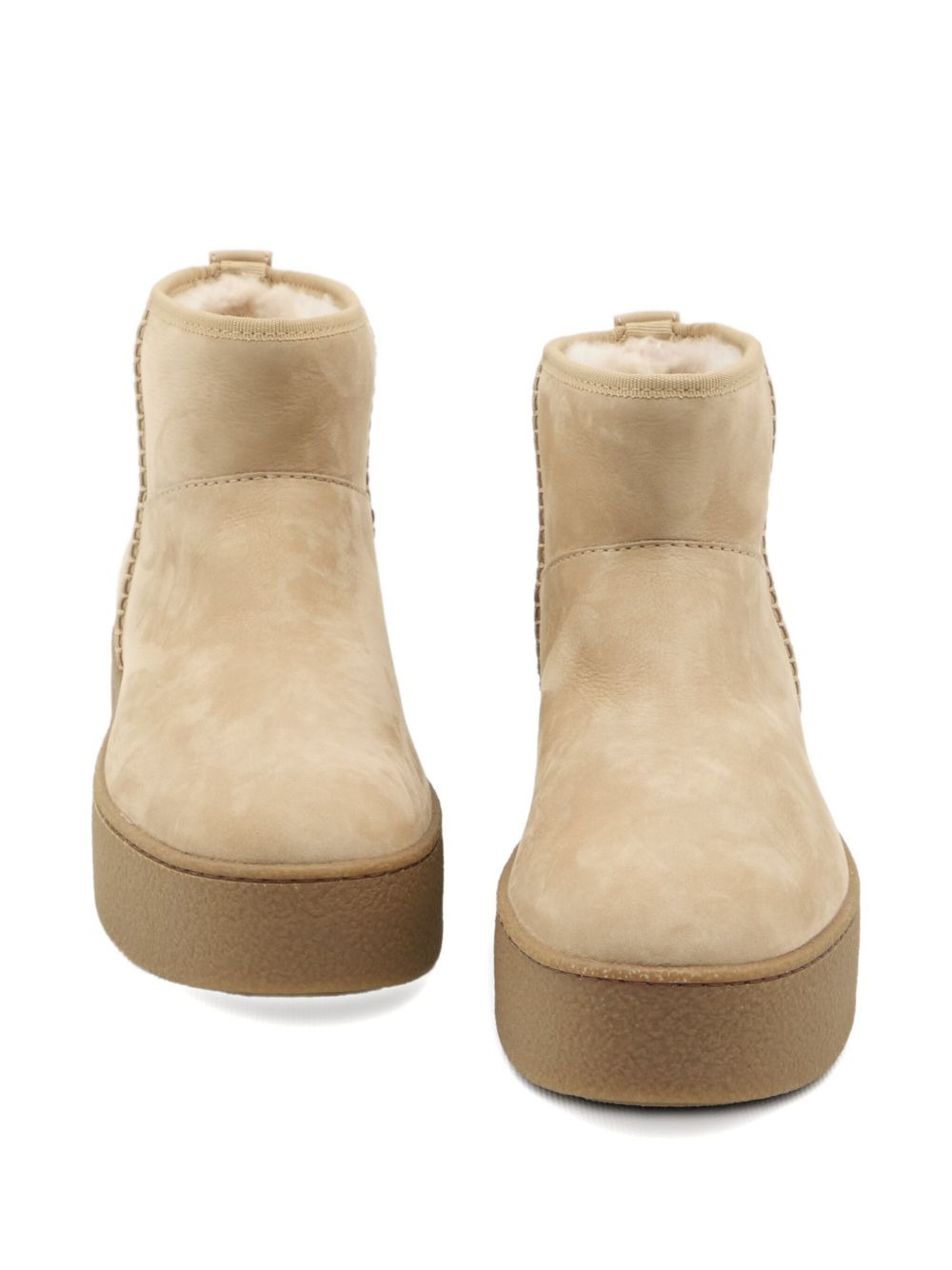 suede shearling boots - 3