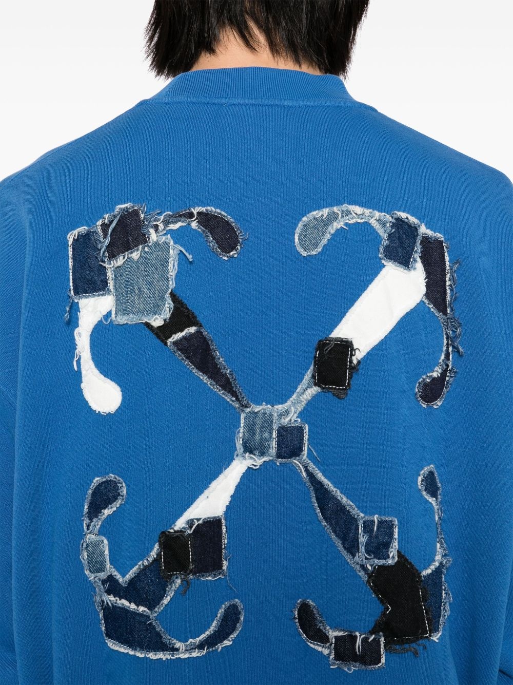 logo-embroidered sweatshirt - 5