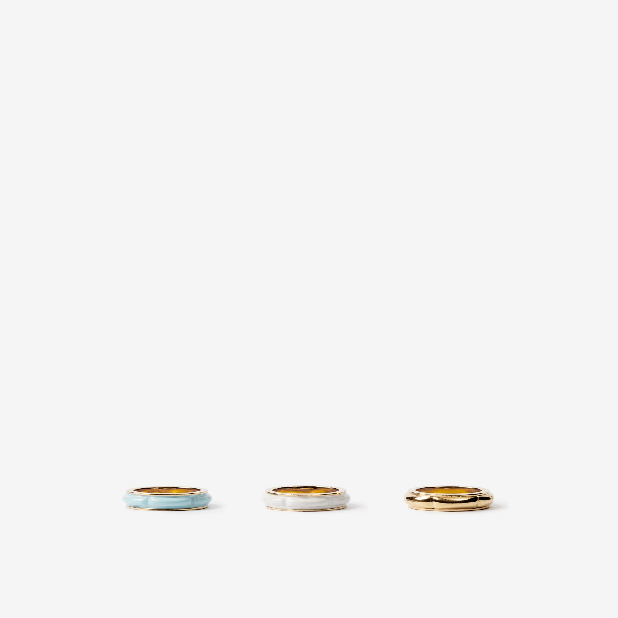 Enamel and Gold-plated Lola Rings - 2