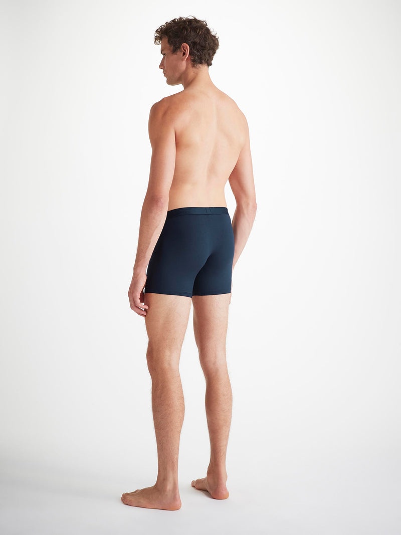 Men's Trunks Alex Micro Modal Stretch Navy - 4