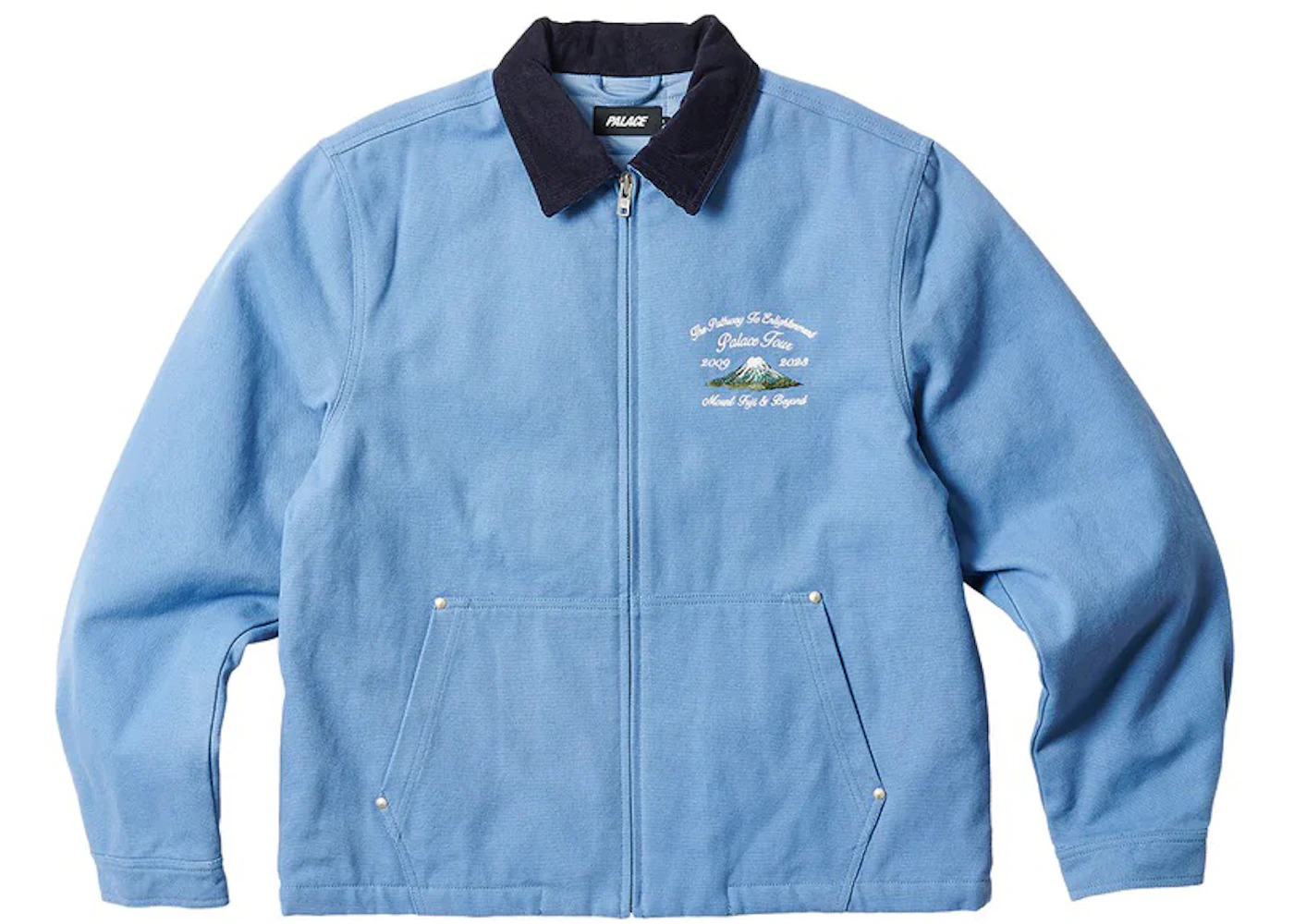 Palace Zen Work Jacket Spring Blue - 2