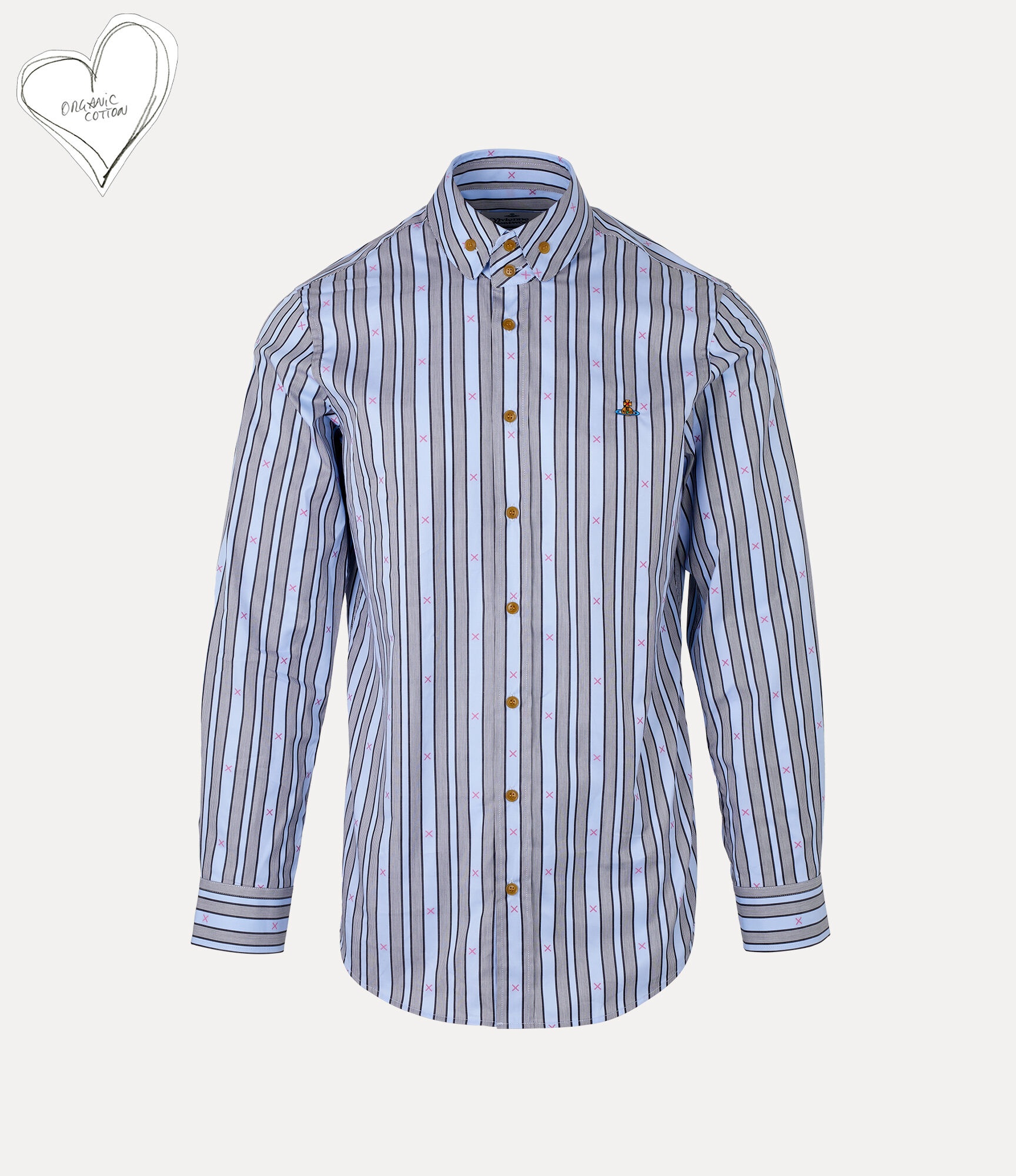 TWO BUTTON KRALL SHIRT - 1