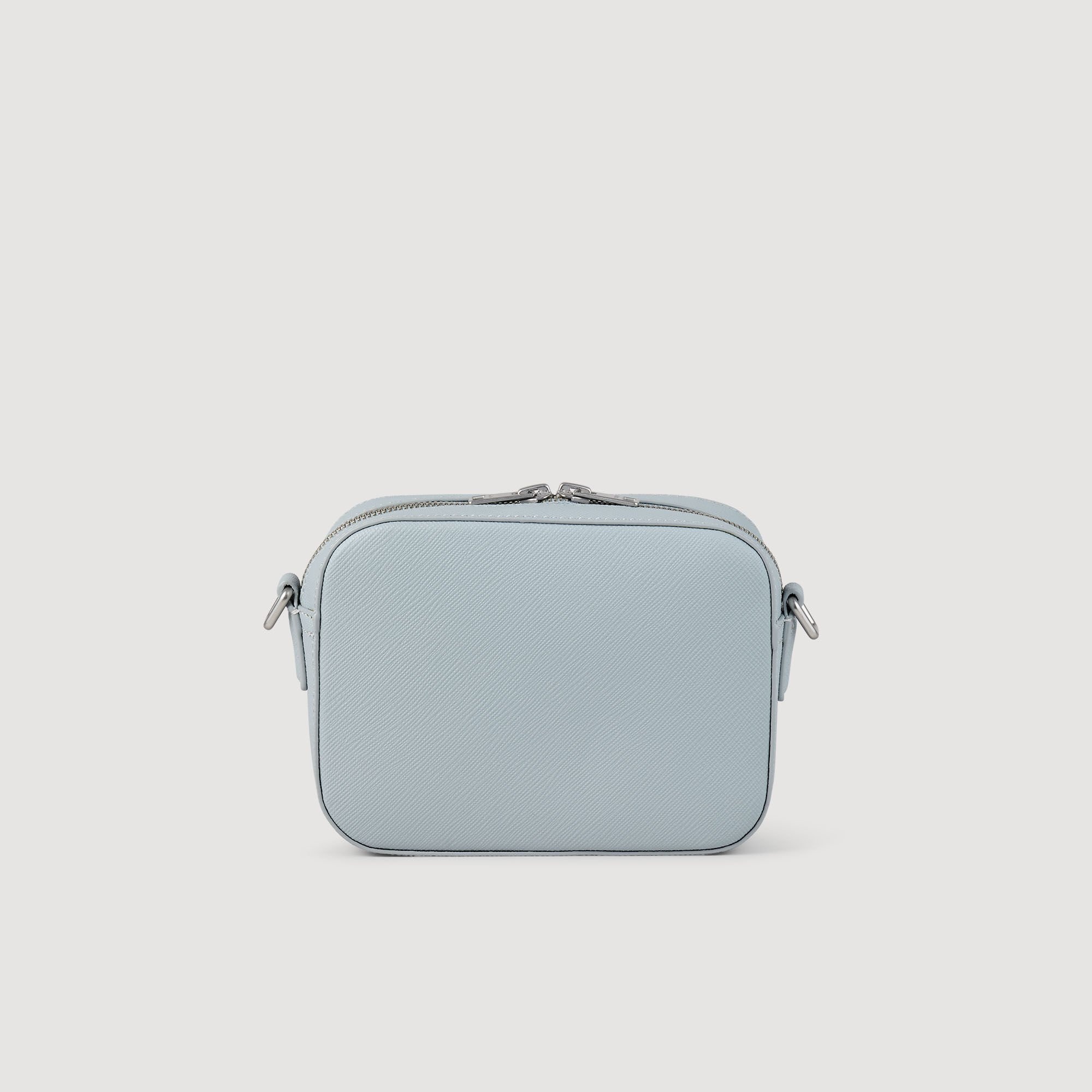 SMALL RECONSTITUTED LEATHER BAG - 5
