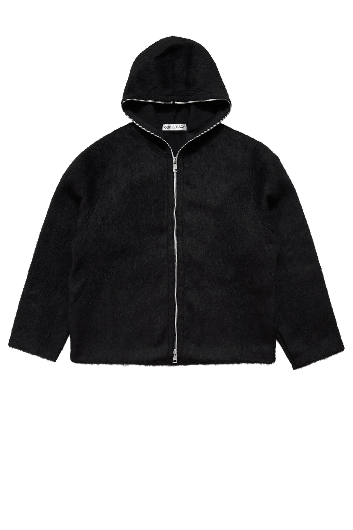 Our Legacy Full Zip Hood Black - 2
