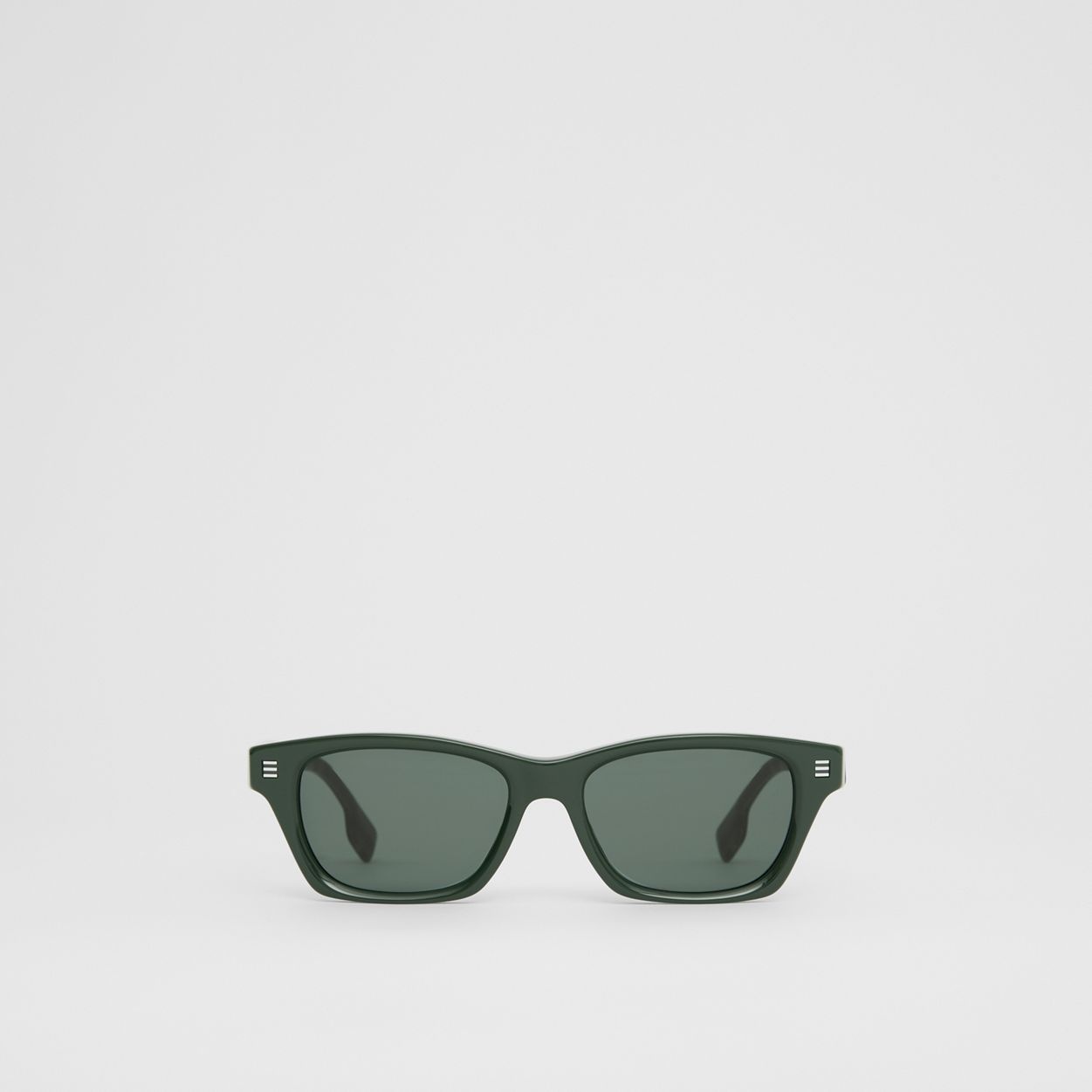 Logo Detail Rectangular Frame Sunglasses - 1