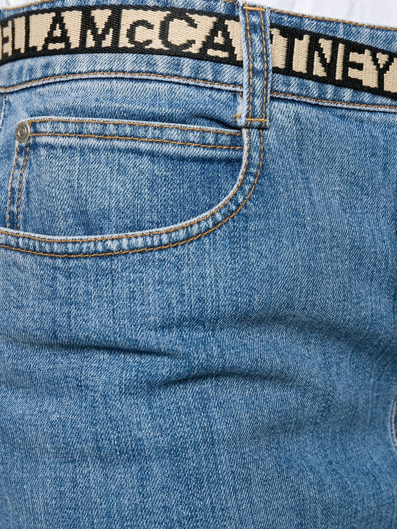 belted denim skirt 5