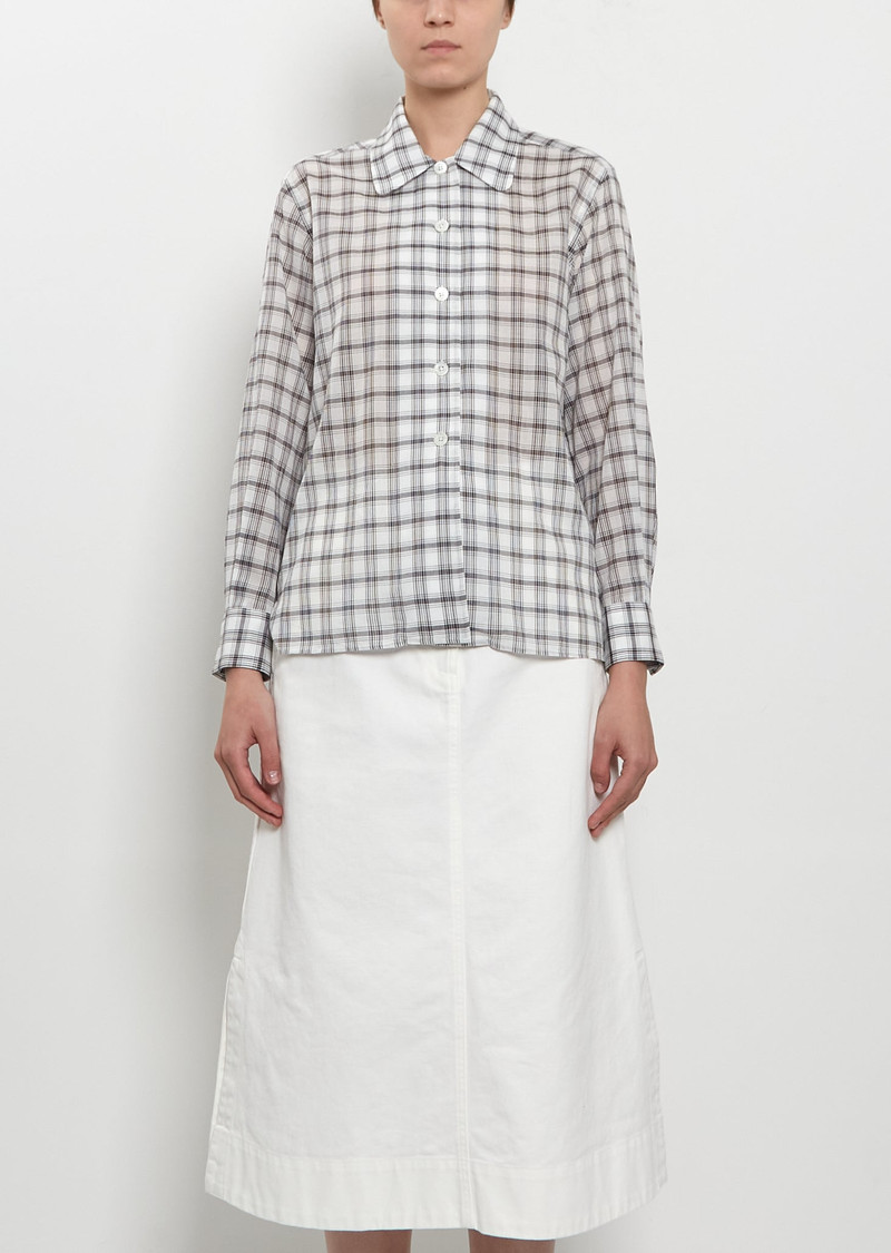 Curve Collar Shirt 1