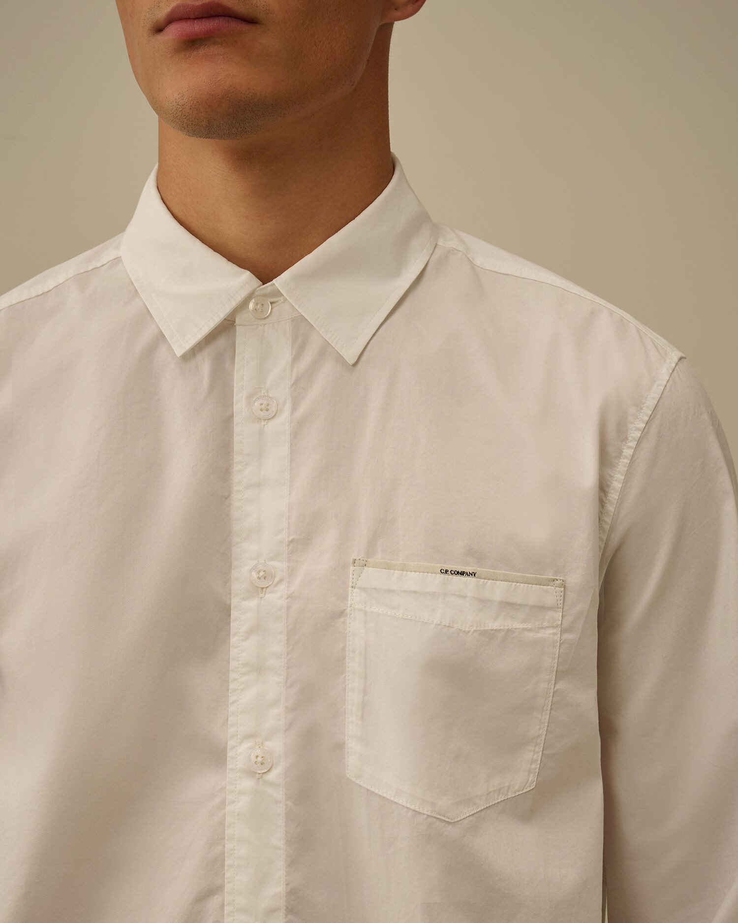 Popeline Longsleeve Button Shirt - 5