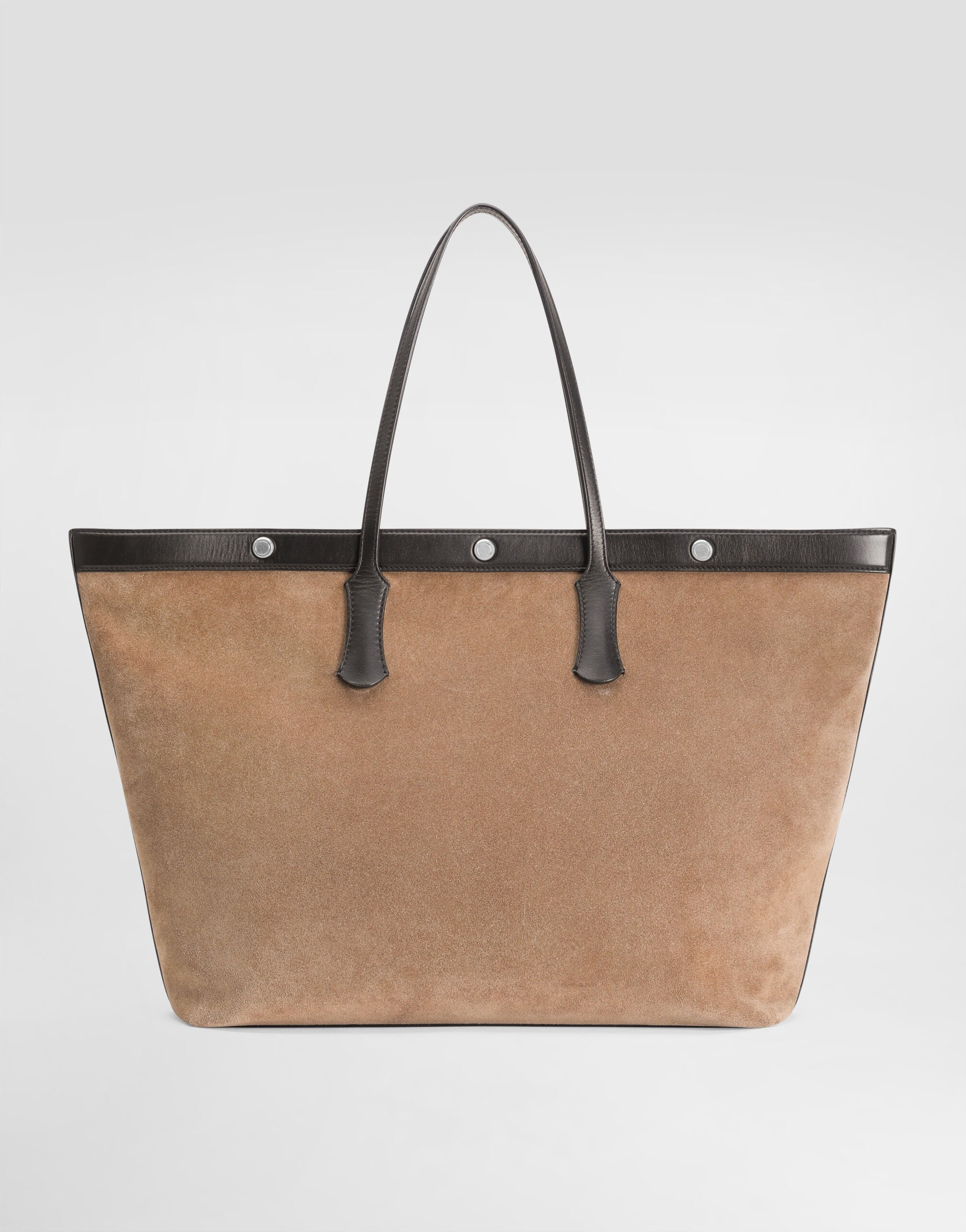 Atene split calfskin and leather shopping bag - 3