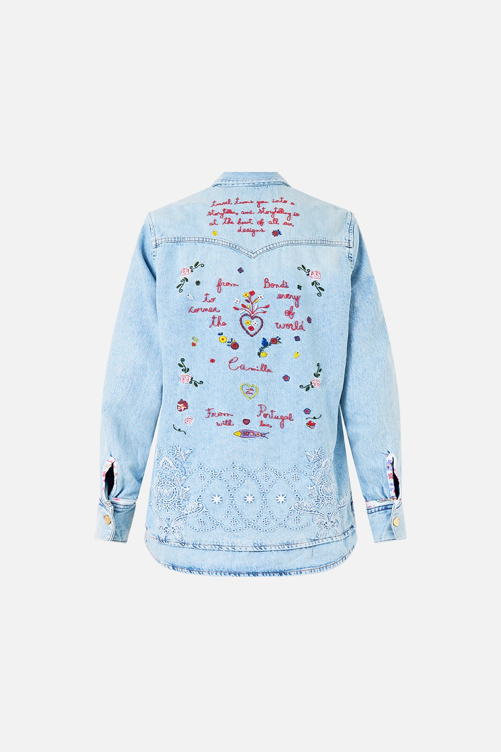 SOPHY KITSCH STITCH RELAXED SHIRT - 8