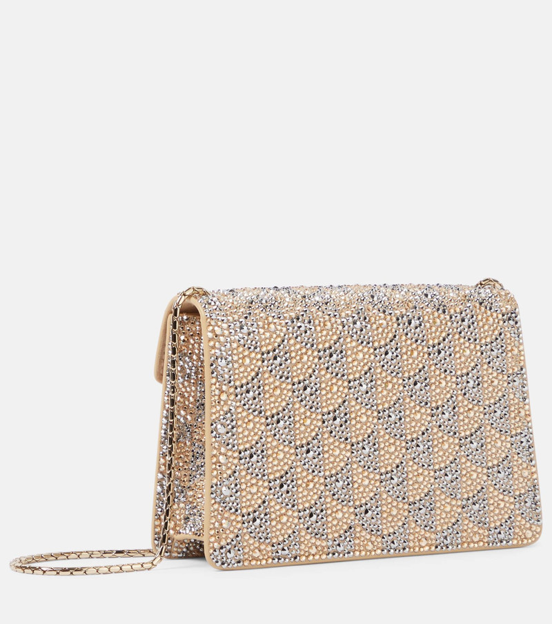 Serpenti Forever Mini embellished crossbody bag 4