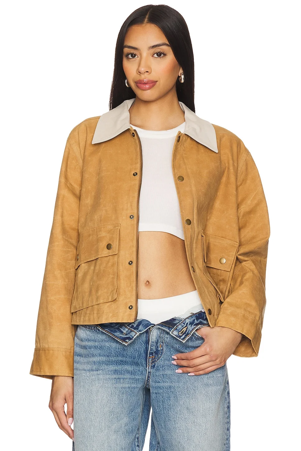 The Waxed Swingy Jacket - 1