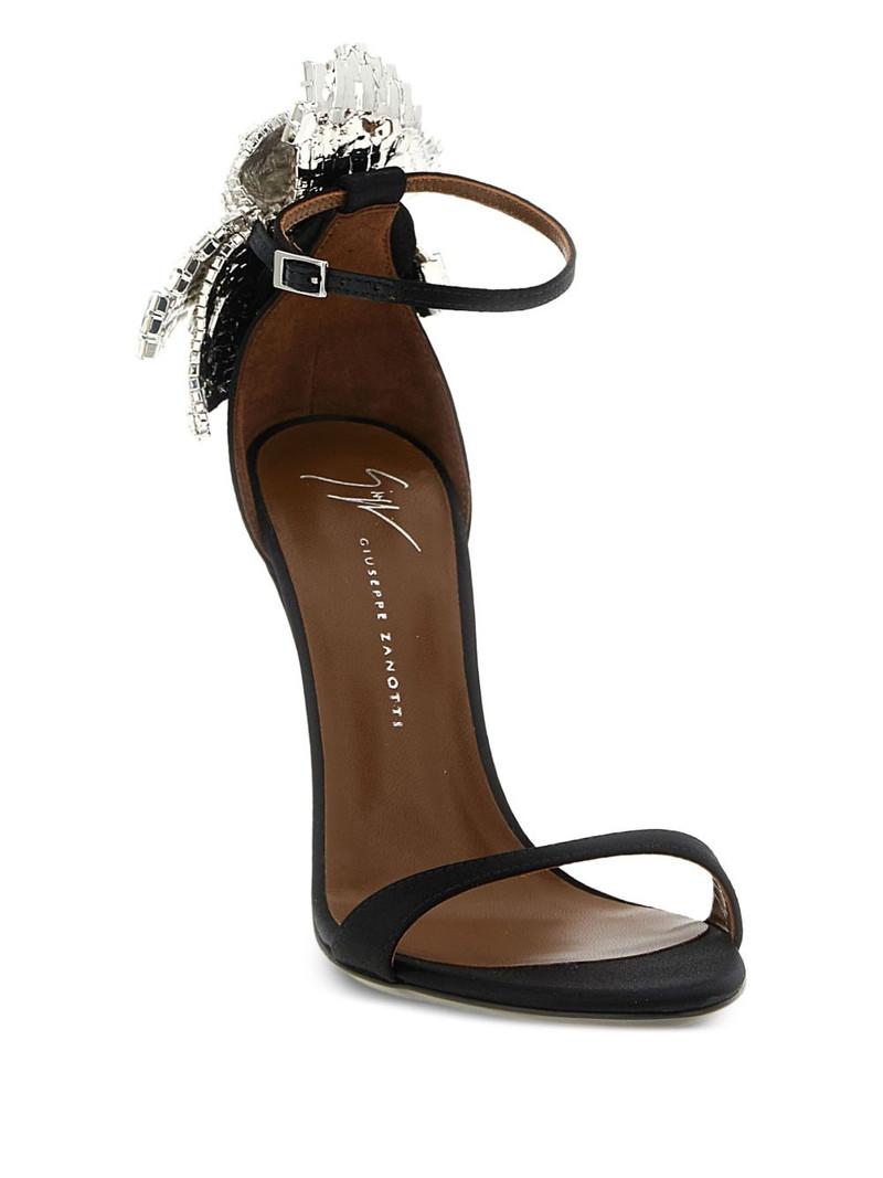 Giuseppe Zanotti 105mm Clandestino jewel-embellished stiletto heeled sandals outlook