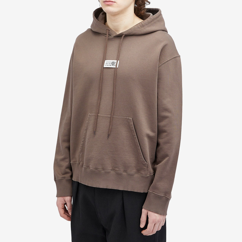 MM6 Maison Margiela MM6 Maison Margiela Numbers Patch Logo Hoodie outlook