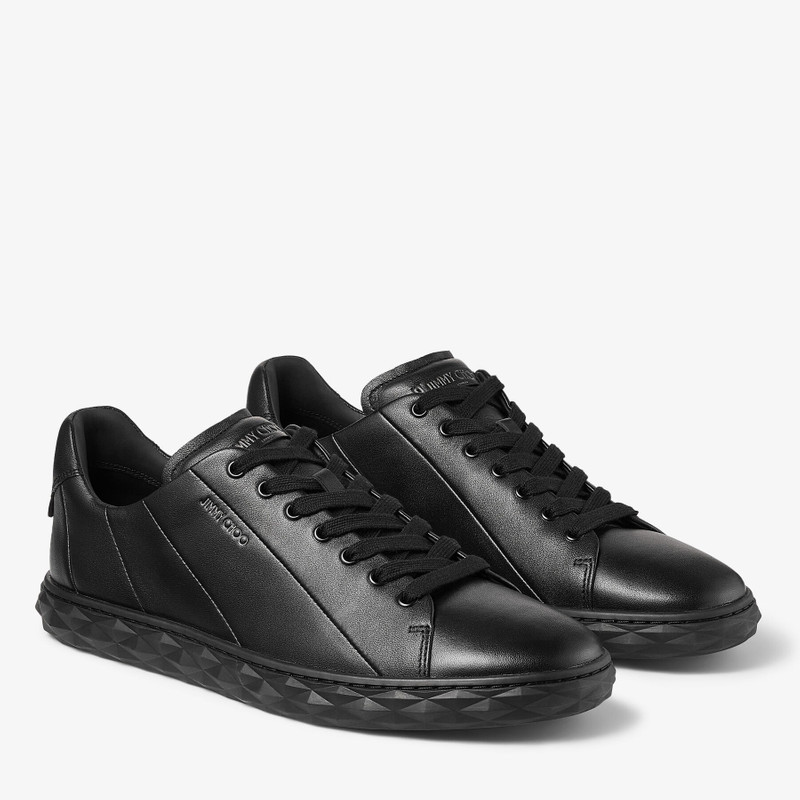 Diamond Light M
Black Nappa Leather Trainers 2