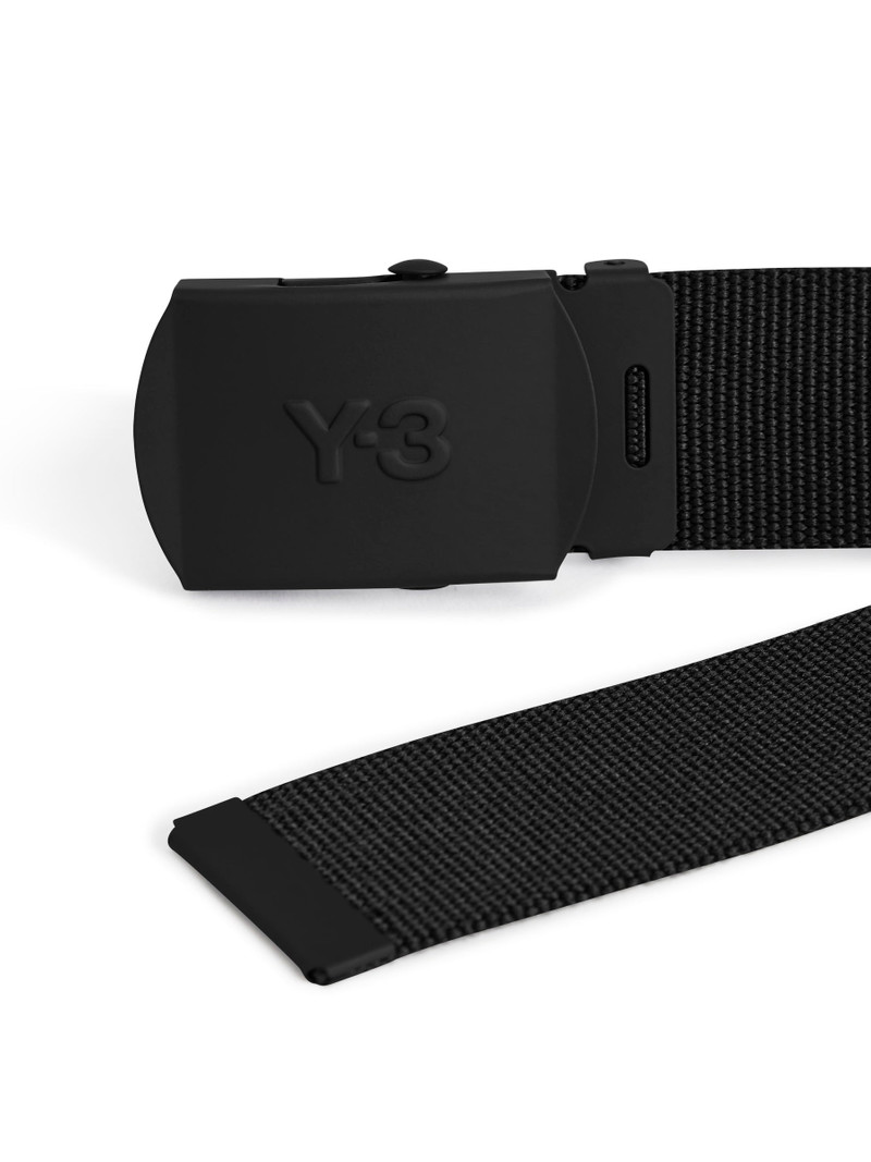 Y-3 CLASSIC LOGO BELT – BLACK 3