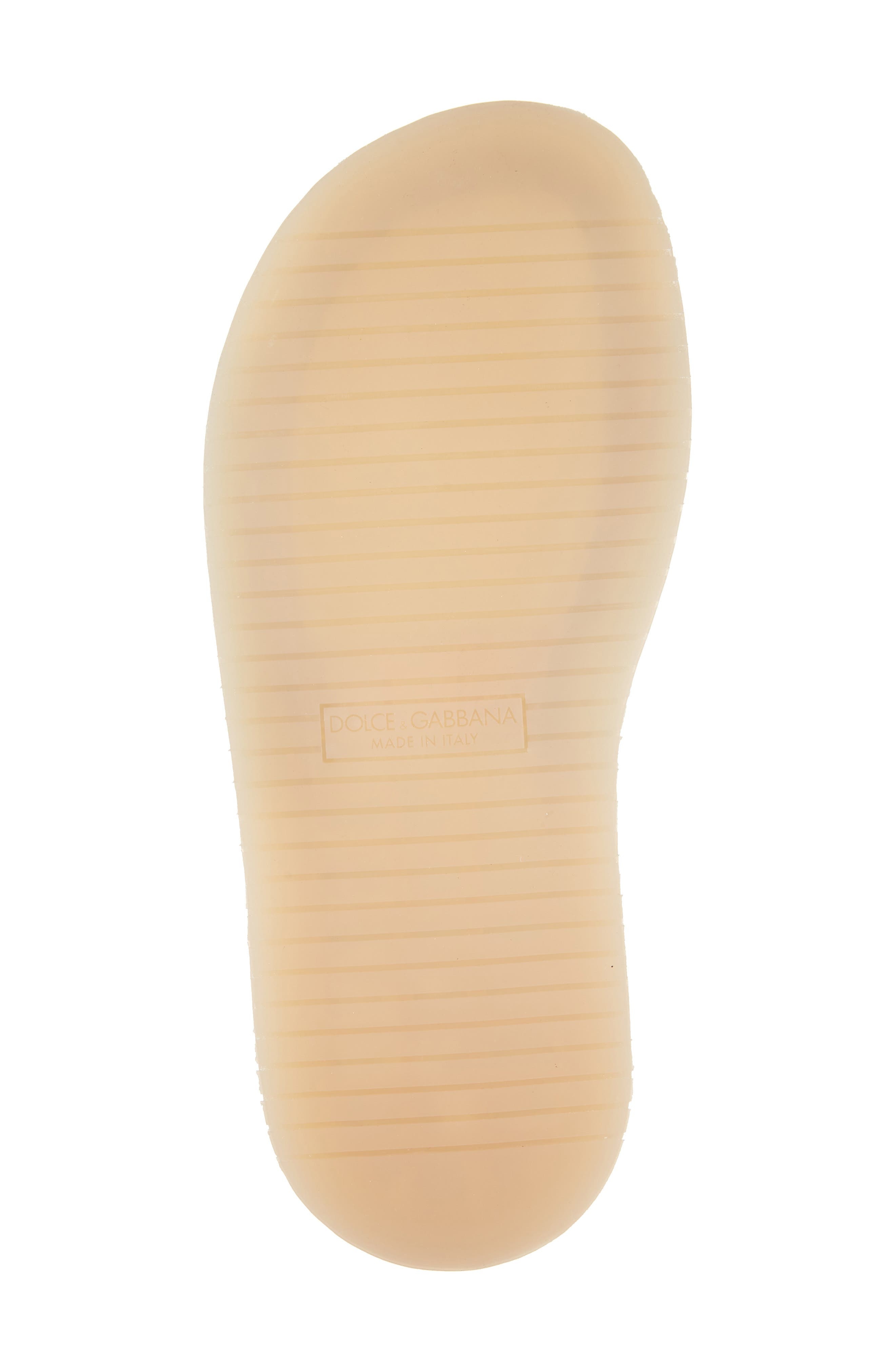 Dolce&Gabbana Crosta Slide Sandal in 80024-Nocciola at Nordstrom - 6