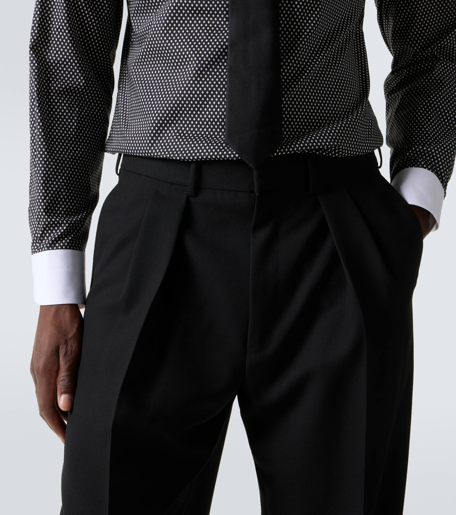 Wool suit pants - 5