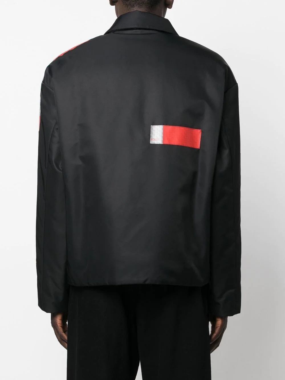 Security-uniform tape-detail jacket - 4