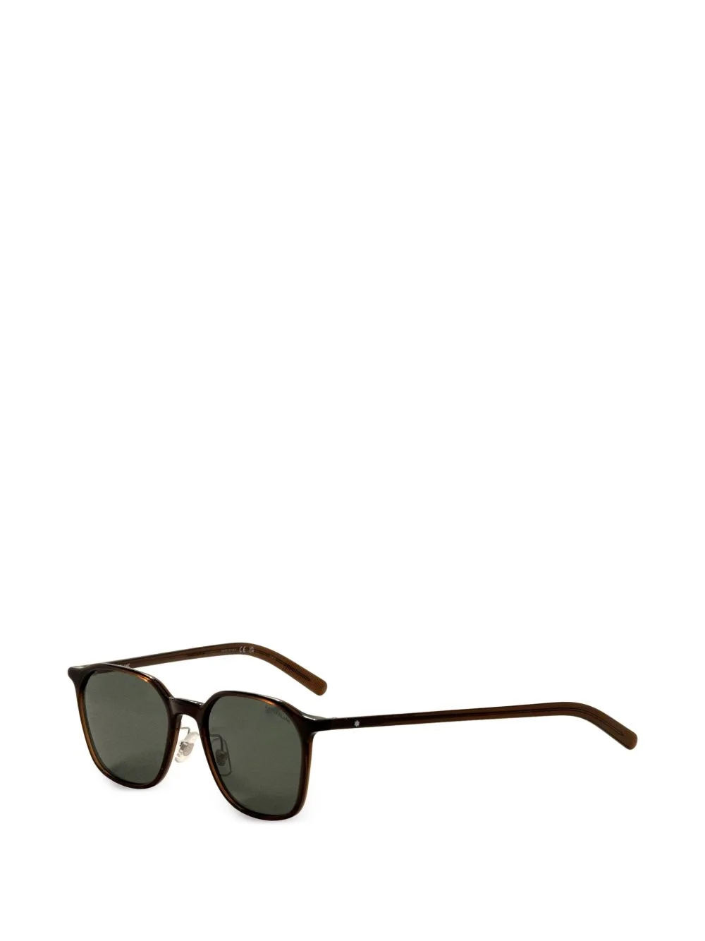 geometric-frame sunglasses - 1