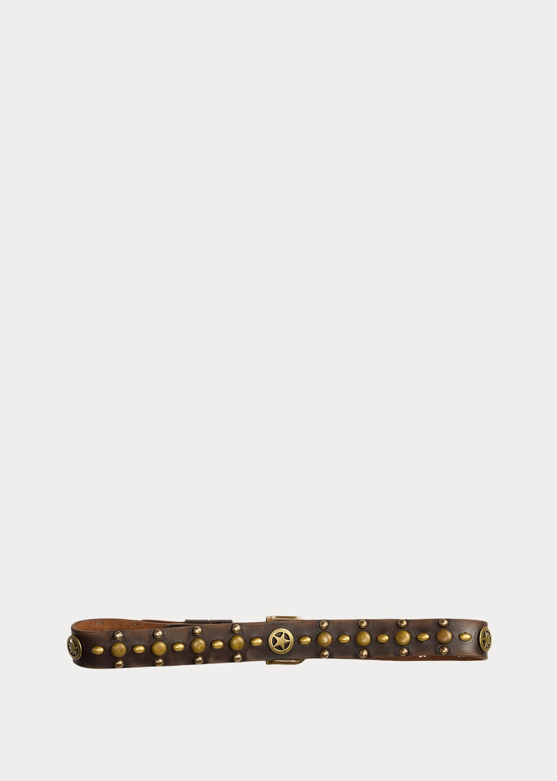 Studded Leather Belt 3