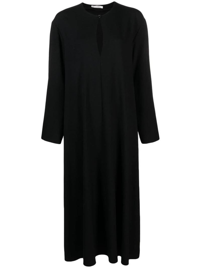 round-neck wool dress 1