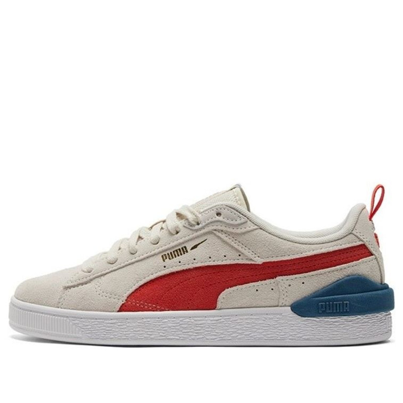 PUMA Suede Bloc 'Pristine Cherry Tomato' 381183-05 - 1