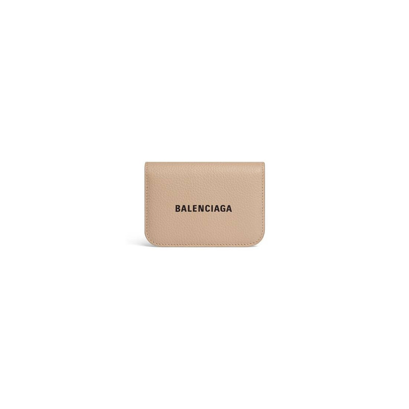 Women's Cash Mini Wallet in Beige 1