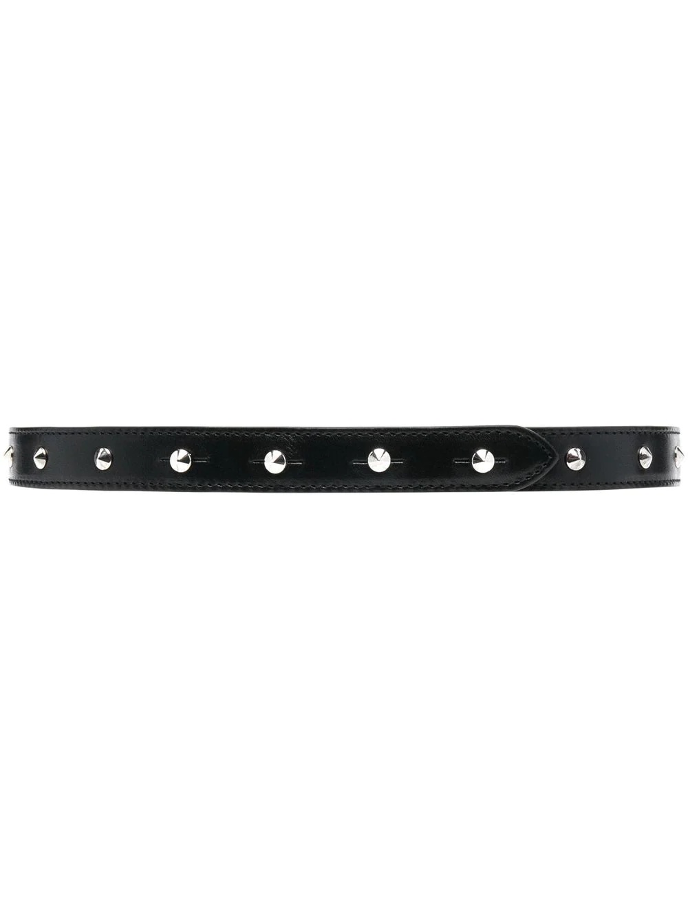 studded leather belt - 1