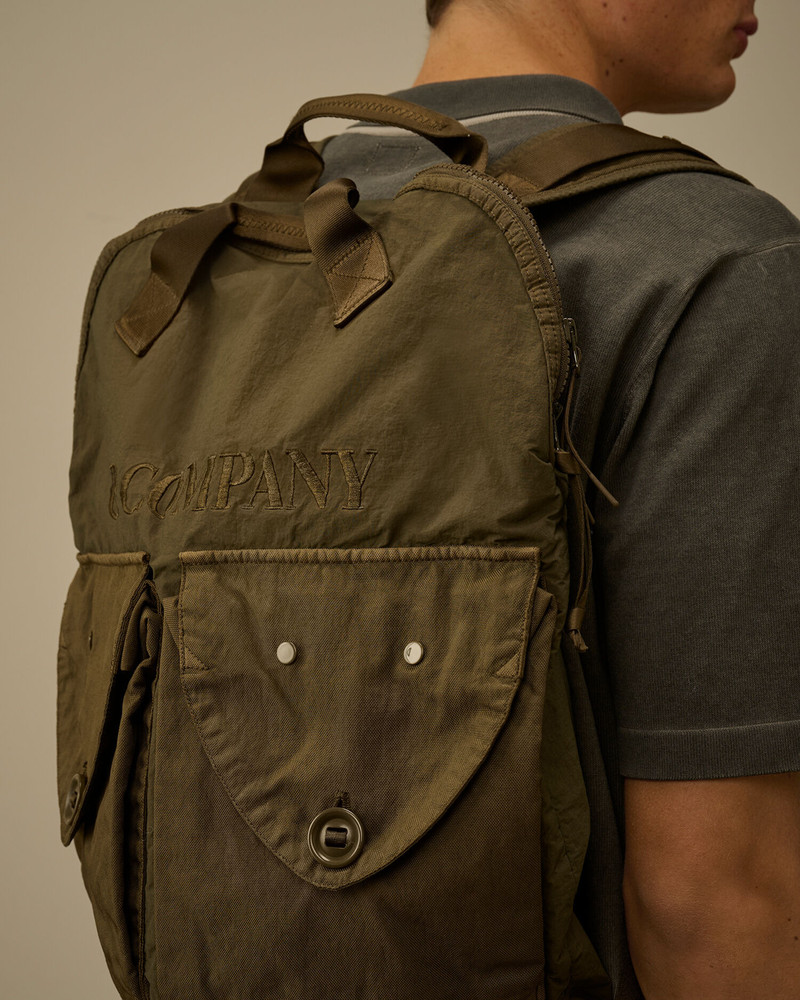 Panama-R Mixed Zip Backpack 3