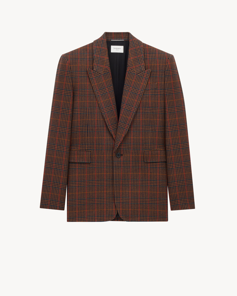 JACKET IN PRINCE OF WALES WOOL 1