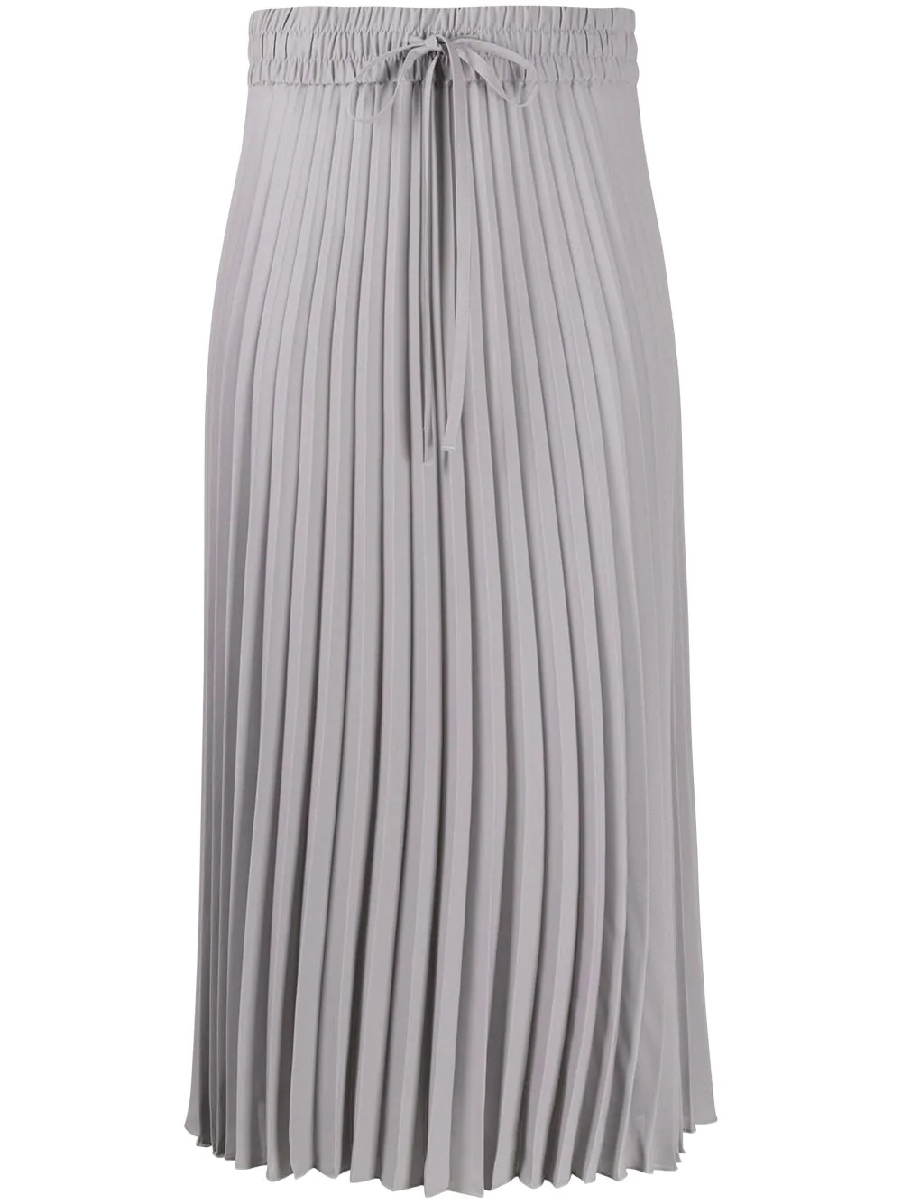 pleated mid-length skirt - 1