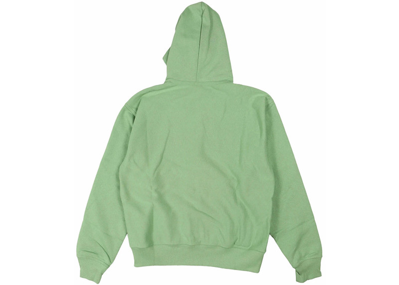 Stüssy Stussy Stock Logo Zip Hoodie Zephyr Green outlook