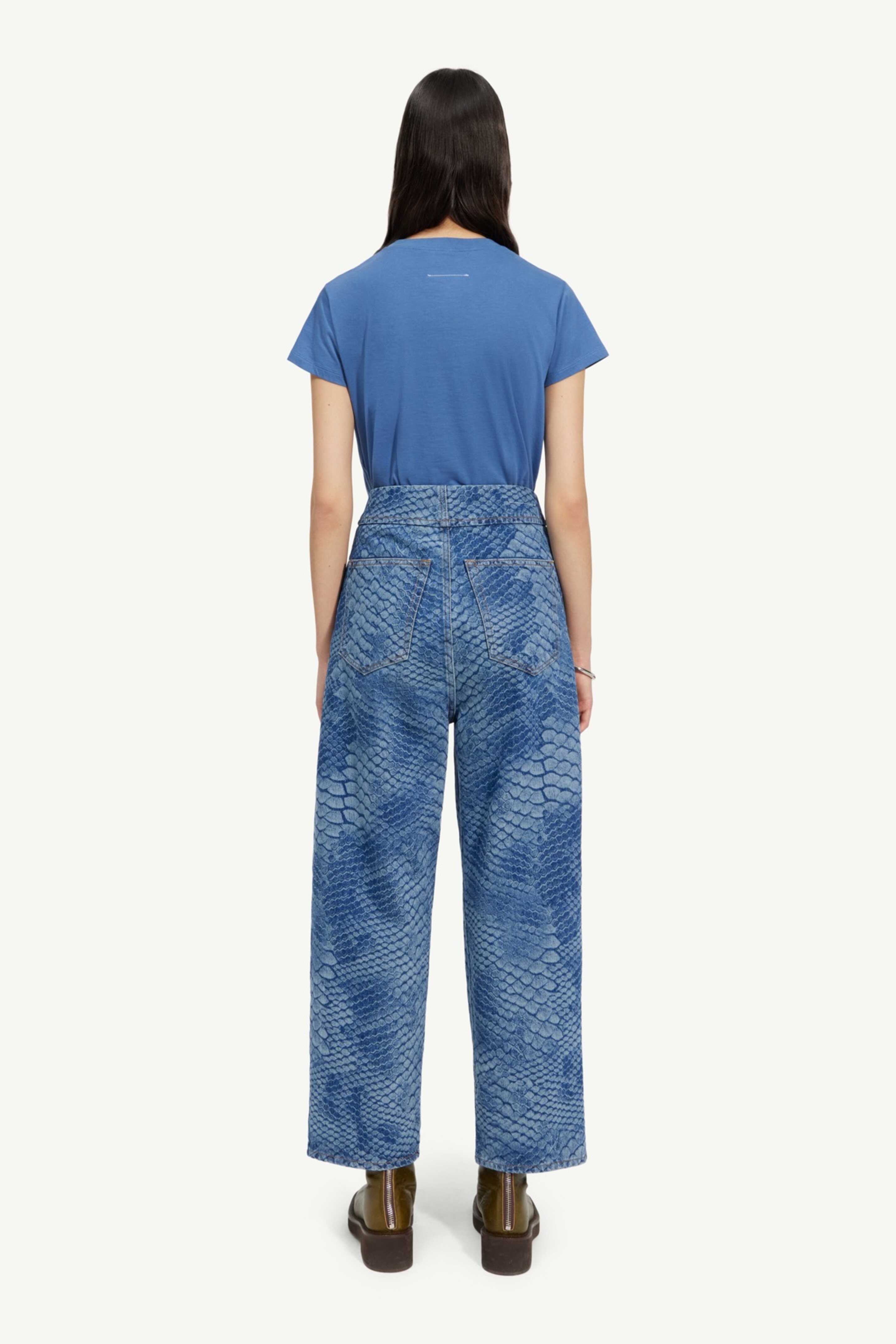 Python button jeans - 4