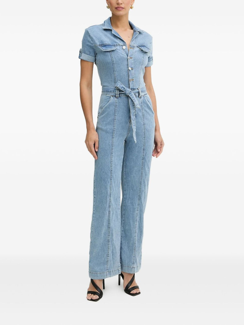 GUESS USA button-fastening belted jumpsuit outlook