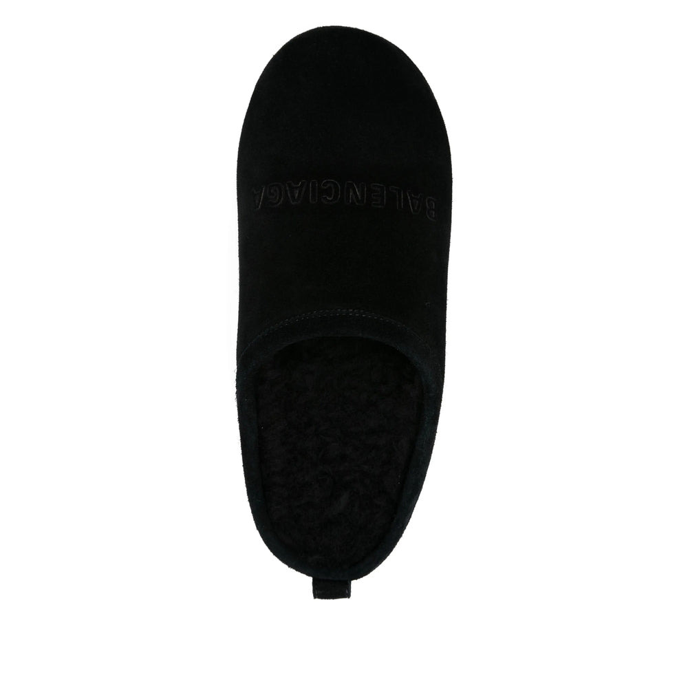 Balenciaga Black Flip-Flops & Slides Women - 2