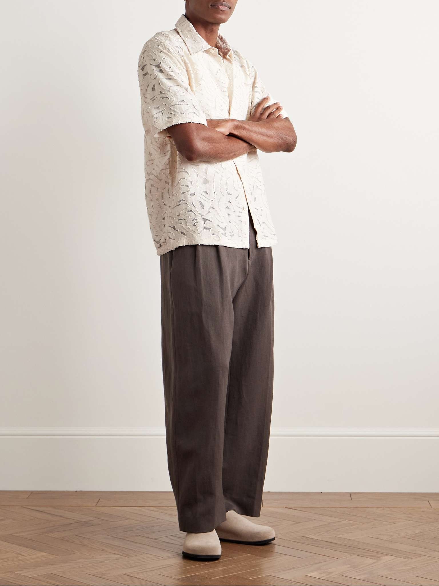 Freddy 5025 Fil-Coupé Jacquard Shirt - 2