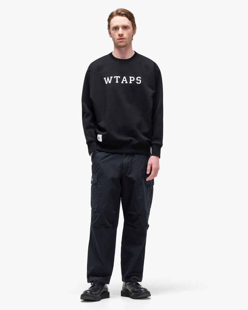 WTAPS Academy / Sweater / Cotton Black outlook