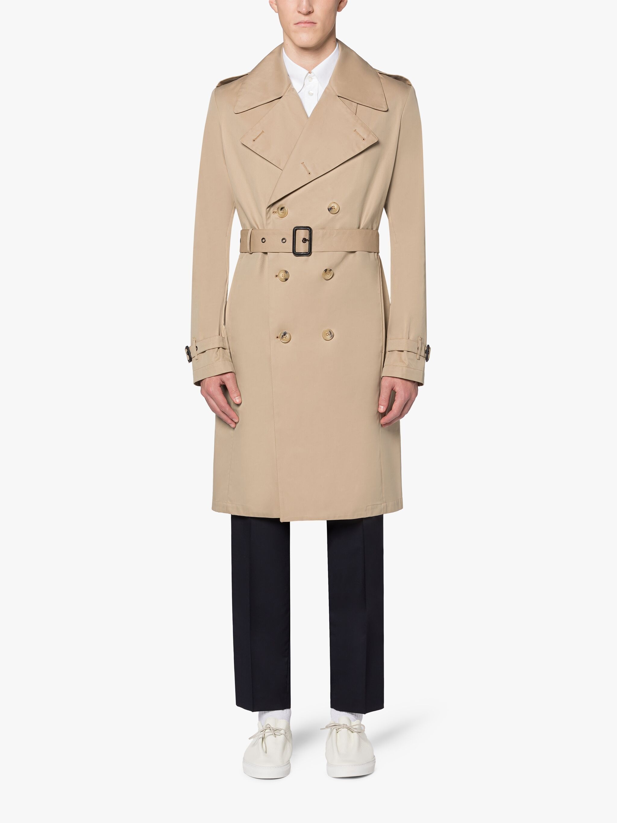 ST ANDREWS SAND COTTON TRENCH COAT - 2